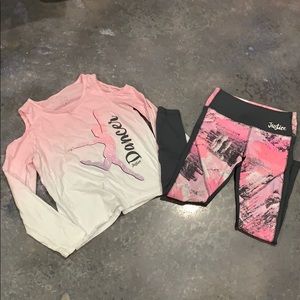 Justice outfit size 8